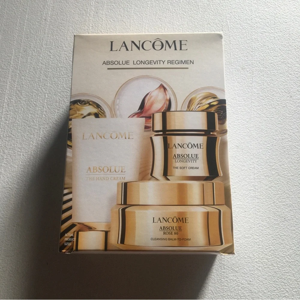 Lancôme Absolue Longevity Regimen - Gold Skincare Set